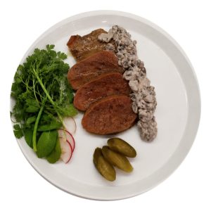 خوراک زبان گوساله
